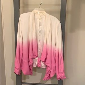 Boho ombré blazer | women’s Large